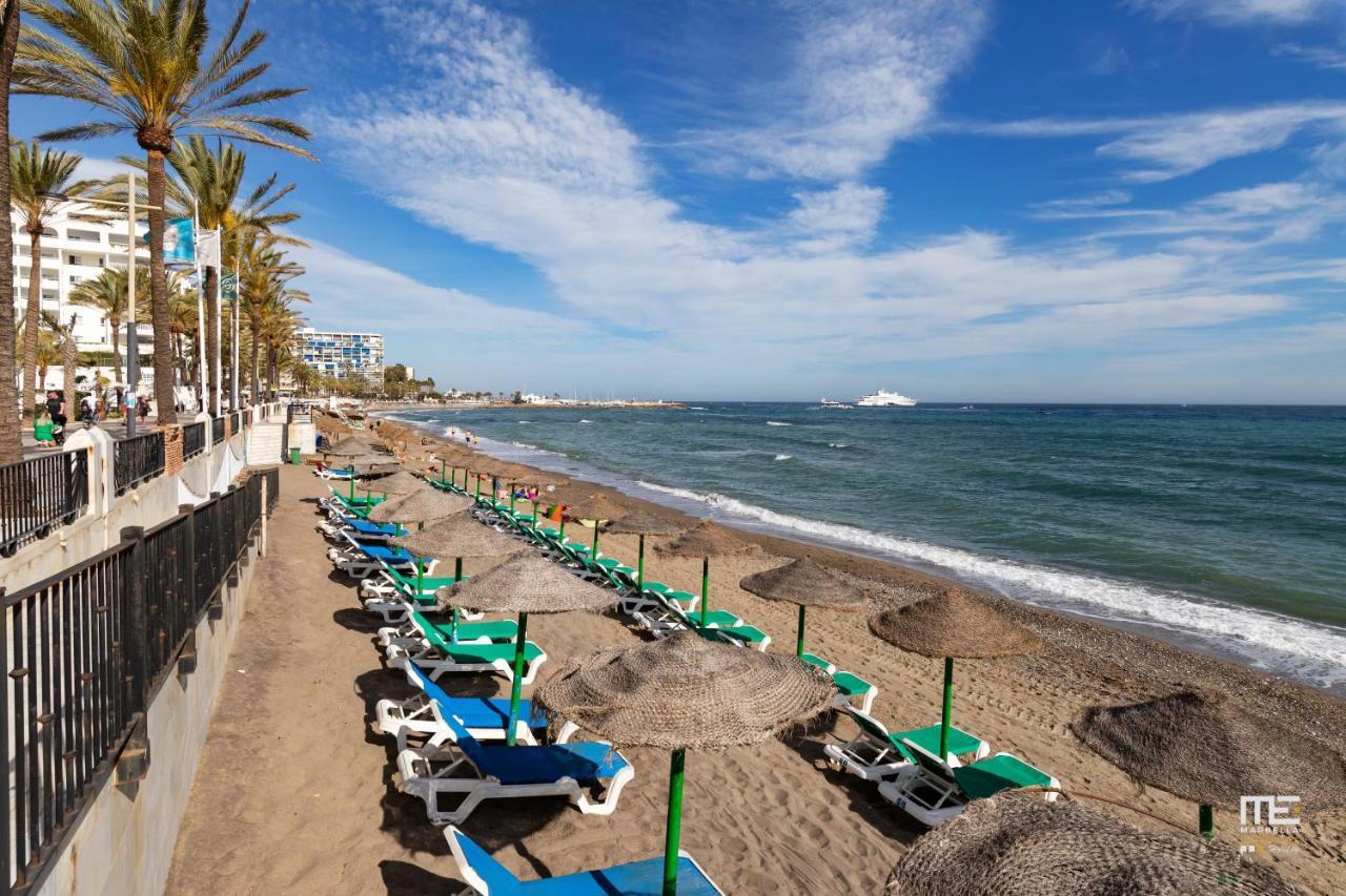 Nuevo Y Lujoso Apartamento En Marbella Centro A Pie De Playa 625 Buitenkant foto